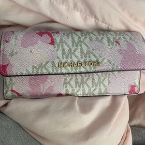 Michael Kors jet set travel wallet!